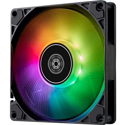 Silverstone Technology SST-AS90B-ARGB Air Slimmer Ventola sottile da 92 mm con prestazioni migliorate, PWM ed effetto luce ARGB Silverstone Technology SST-AS90B-ARGB Air Slimmer Ventola sottile da 92 mm con prestazioni migliorate, PWM ed effetto luce ARGB