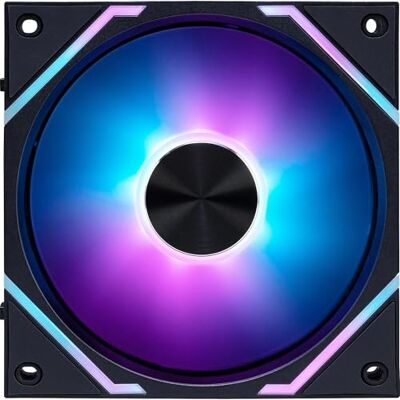 MSI Ventola MPG EZ120 ARGB – 120 mm Ventola da 120 mm con cuscinetto a fluido dinamico e fissaggio extra con dado, compatibile con schede madri grazie al supporto di Mystic Light e Cooling Wizard MSI Ventola MPG EZ120 ARGB – 120 mm Ventola da 120 mm con cuscinetto a fluido dinamico e fissaggio extra con dado, compatibile con schede madri grazie al supporto di Mystic Light e Cooling Wizard