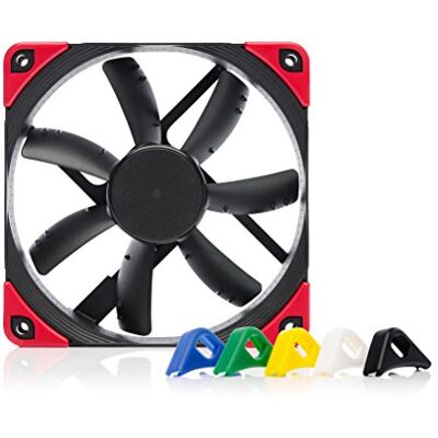 Noctua NF-S12A PWM chromax.black.swap, Ventola Silenziosa di Qualità Premium, 4-Pin (120 mm, Nero) Noctua NF-S12A PWM chromax.black.swap, Ventola Silenziosa di Qualità Premium, 4-Pin (120 mm, Nero)