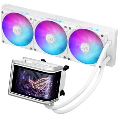 Asus ROG RYUO IV 360 ARGB WHT, Dissipatore a Liquido, Bianco, 3 ventole Asus ROG RYUO IV 360 ARGB WHT, Dissipatore a Liquido, Bianco, 3 ventole