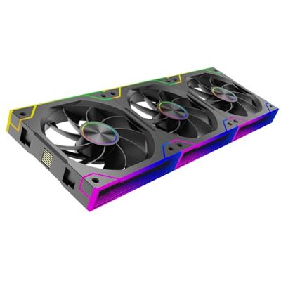 Xilence XPF360R.ARGB Gaming PC Reverse Ventole Inverse, 3 × 120 mm, PWM ARGB, con catena a margherita, specchio Infinity, Hydro Bearing, funzionamento silenzioso fino a 32 dB(A), flusso d'aria elevato Xilence XPF360R.ARGB Gaming PC Reverse Ventole Inverse, 3 × 120 mm, PWM ARGB, con catena a margherita, specchio Infinity, Hydro Bearing, funzionamento silenzioso fino a 32 dB(A), flusso d'aria elevato