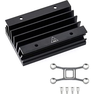 Waveshare Dissipatore per Jetson Nano Module, Dissipatori di Calore Ufficiale con Staffa Elastica e Viti ad Altezza Limitata, Grasso al Silicone Riservato Waveshare Dissipatore per Jetson Nano Module, Dissipatori di Calore Ufficiale con Staffa Elastica e Viti ad Altezza Limitata, Grasso al Silicone Riservato