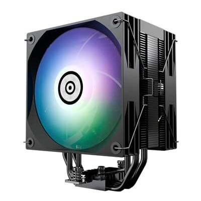 Enermax ETS-T41D-ARGB Radiatore con indicatore di stato digitale, 2 x 120 mm, ARGB PWM-Fan Forward-Reverse Blade, cuscinetti FDB, 4 x 6 mm, verniciati HP TDP 220W+ incl. Dow Corning TC-5888 Intel Enermax ETS-T41D-ARGB Radiatore con indicatore di stato digitale, 2 x 120 mm, ARGB PWM-Fan Forward-Reverse Blade, cuscinetti FDB, 4 x 6 mm, verniciati HP TDP 220W+ incl. Dow Corning TC-5888 Intel