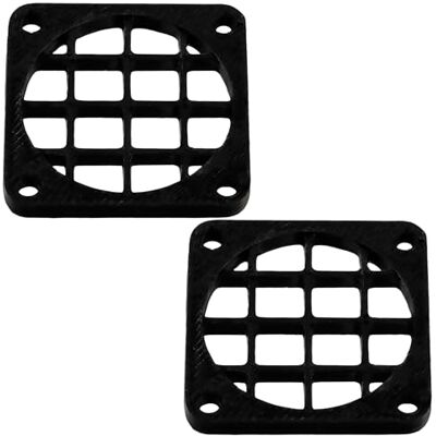 Aerzetix Set di 4 Griglie per Ventola 30x30 mmin plastica per Computer PC stampanti dispositivi audiovisivi proiettori multimediali/Colore Nero Aerzetix Set di 4 Griglie per Ventola 30x30 mmin plastica per Computer PC stampanti dispositivi audiovisivi proiettori multimediali/Colore Nero