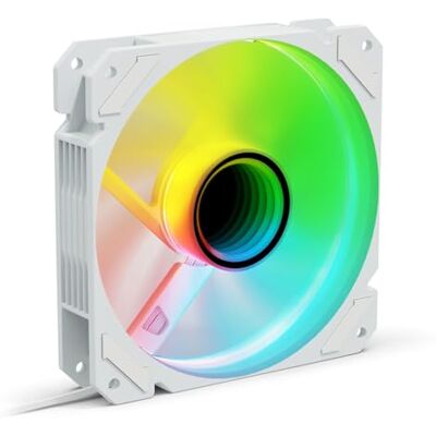 Sharkoon VENTOLA SHARK MIRROR PWM RGB REVERSE 120x120x25MM WHITE Sharkoon VENTOLA SHARK MIRROR PWM RGB REVERSE 120x120x25MM WHITE