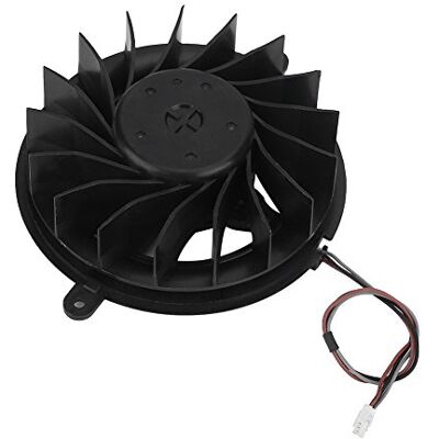 VBESTLIFE Ventola di Raffreddamento per PS3 Slim, Ventola di Raffreddamento Interna a 17 Lame Sostituzione del Dispositivo di Raffreddamento per 3 Slim VBESTLIFE Ventola di Raffreddamento per PS3 Slim, Ventola di Raffreddamento Interna a 17 Lame Sostituzione del Dispositivo di Raffreddamento per 3 Slim