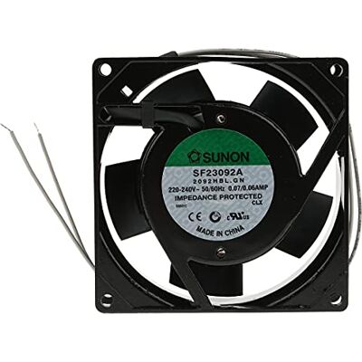 SUNON Ventola 92 x 92 x 25 mm SF23092A2092HBL AC 230 V, 2350 giri/min, 37 dBA SUNON Ventola 92 x 92 x 25 mm SF23092A2092HBL AC 230 V, 2350 giri/min, 37 dBA