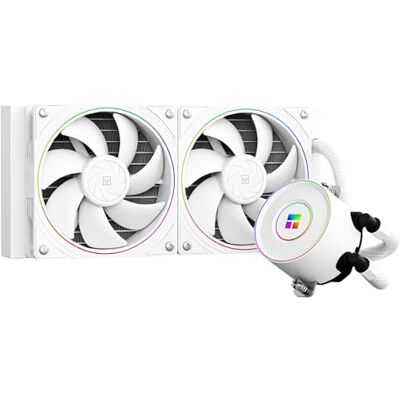Thermalright Hermalright Aqua Elite 240 V5 ARGB White Raffreddatore liquido per processore, 240 mm Aio, 2 ventole TL-S12-W PWM, per AM4/AM5, Intel LGA115X/1200/1700/1851 Thermalright Hermalright Aqua Elite 240 V5 ARGB White Raffreddatore liquido per processore, 240 mm Aio, 2 ventole TL-S12-W PWM, per AM4/AM5, Intel LGA115X/1200/1700/1851