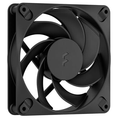 Fractal Design Dynamic 3 – 12 Reverse Black Ventola PWM – Design delle pale aerodinamiche – Cavo collegabile in daisy chain – Cuscinetto rifle Fractal Design Dynamic 3 – 12 Reverse Black Ventola PWM – Design delle pale aerodinamiche – Cavo collegabile in daisy chain – Cuscinetto rifle