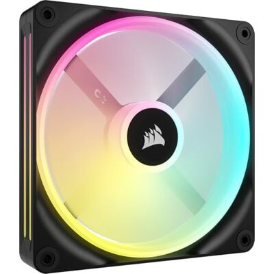 Corsair iCUE LINK QX140 RGB Cupola Magnetica da 140 mm Ventola Nero Corsair iCUE LINK QX140 RGB Cupola Magnetica da 140 mm Ventola Nero
