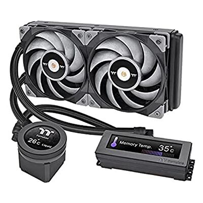 Thermaltake Floe RC Ultra 240 CPU & Memory AIO Liquid Cooler/all-in-One Liquid Cooler/LCD Display/Watercooling Thermaltake Floe RC Ultra 240 CPU & Memory AIO Liquid Cooler/all-in-One Liquid Cooler/LCD Display/Watercooling