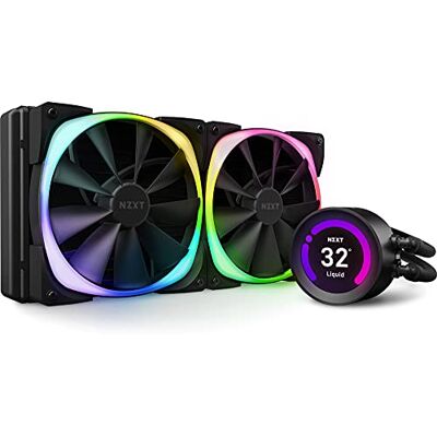 NZXT Kraken Z63 RGB 280mm Raffreddatore a liquido CPU AIO RGB Display LCD personalizzabile Ventole radiatore Aer RGB 2 140mm (2 incluse) NZXT Kraken Z63 RGB 280mm Raffreddatore a liquido CPU AIO RGB Display LCD personalizzabile Ventole radiatore Aer RGB 2 140mm (2 incluse)