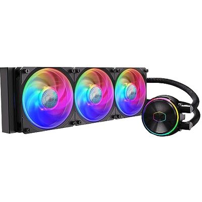 Cooler Master MasterLiquid PL360 Flux 30th Anniversary Edition Sistema di Raffreddamento a Liquido AIO per CPU, 3 Ventole 120 mm, Radiatore 360 mm, ARGB Supporta AMD e Intel Cooler Master MasterLiquid PL360 Flux 30th Anniversary Edition Sistema di Raffreddamento a Liquido AIO per CPU, 3 Ventole 120 mm, Radiatore 360 mm, ARGB Supporta AMD e Intel