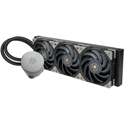 Silverstone Technology Hailstone 360 Raffreddamento ad acqua all-in-one ottimale con ventole industriali SST-HT360 Silverstone Technology Hailstone 360 Raffreddamento ad acqua all-in-one ottimale con ventole industriali SST-HT360