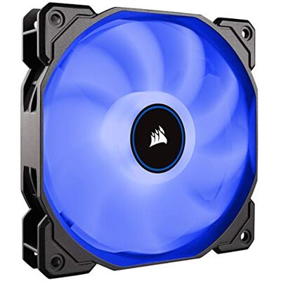 Corsair Air Series AF140 Ventola LED a Bassa Rumorosità, 140 mm, Confezione Singola, Blu Corsair Air Series AF140 Ventola LED a Bassa Rumorosità, 140 mm, Confezione Singola, Blu