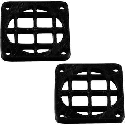 Aerzetix Set di 4 Griglie per Ventola 25x25 mm in plastica per Computer PC stampanti dispositivi audiovisivi proiettori multimediali/Colore Nero Aerzetix Set di 4 Griglie per Ventola 25x25 mm in plastica per Computer PC stampanti dispositivi audiovisivi proiettori multimediali/Colore Nero