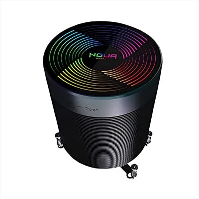 Noua Alaska A-RGB Dissipatore CPU ARGB TDP 150W con Ventola 60mm Silenziosa PWM, Raffreddamento ad Alte Prestazioni, 5 Tubi di Calore, per AMD AM4/AM5 e Intel 1700/1200/115X Noua Alaska A-RGB Dissipatore CPU ARGB TDP 150W con Ventola 60mm Silenziosa PWM, Raffreddamento ad Alte Prestazioni, 5 Tubi di Calore, per AMD AM4/AM5 e Intel 1700/1200/115X