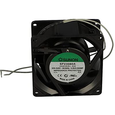 SUNON SF23080A-2083HSL.GN FAN, AXIAL, 80 X 38MM, 230VAC, BALL BEARING, HIGH SPEED, 2300/2750 RPM, 300MM FLYING LEADS SUNON SF23080A-2083HSL.GN FAN, AXIAL, 80 X 38MM, 230VAC, BALL BEARING, HIGH SPEED, 2300/2750 RPM, 300MM FLYING LEADS