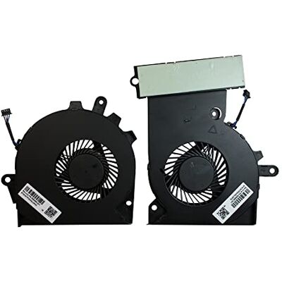 Power4Laptops Ventola Sostituzione per Portatili (Paio) Compatibile con HP Omen 15-ce008no Power4Laptops Ventola Sostituzione per Portatili (Paio) Compatibile con HP Omen 15-ce008no