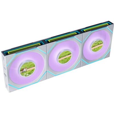 Lian-Li UNI FAN SL-INF LCD FLEX Wireless L?fter, ARGB und LCD 120mm, wei?, 3er-Pack mit Controller (G9F.12SLIND1F3W.00) Lian-Li UNI FAN SL-INF LCD FLEX Wireless L?fter, ARGB und LCD 120mm, wei?, 3er-Pack mit Controller (G9F.12SLIND1F3W.00)