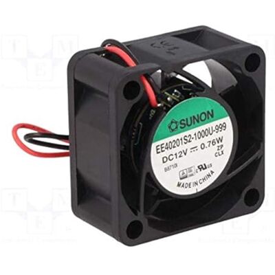 SUNON Fan / Ventilatore 12V 0,76W 40x40x20mm 13m³/h 21dBA ; EB40201S2-999 SUNON Fan / Ventilatore 12V 0,76W 40x40x20mm 13m³/h 21dBA ; EB40201S2-999