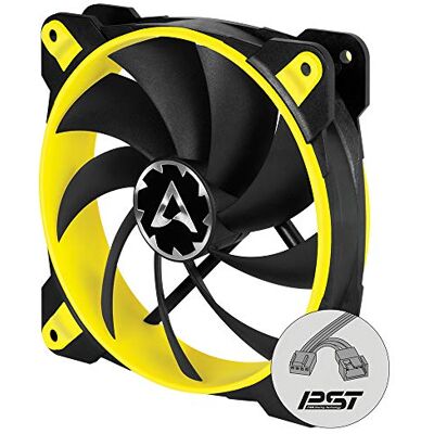 Arctic BioniX F120 120 mm Ventola da Gioco PWM PST, PWM Sharing Technology, Regolatore RPM in Sincrono, Ventilazione 200-1800 RPM, 0,5 Sone Giallo Arctic BioniX F120 120 mm Ventola da Gioco PWM PST, PWM Sharing Technology, Regolatore RPM in Sincrono, Ventilazione 200-1800 RPM, 0,5 Sone Giallo