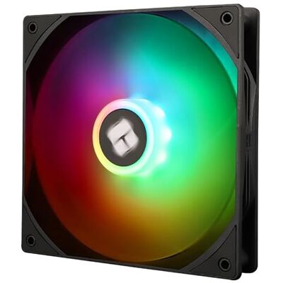 Thermalright TL-C14C-S Ventola PWM per CPU da 140 mm, raffreddamento silenzioso, 1500 giri/min, ventola per CPU nera, grande volume d'aria 75,8 CFM, LED ARGB, può essere accoppiata con telaio Thermalright TL-C14C-S Ventola PWM per CPU da 140 mm, raffreddamento silenzioso, 1500 giri/min, ventola per CPU nera, grande volume d'aria 75,8 CFM, LED ARGB, può essere accoppiata con telaio