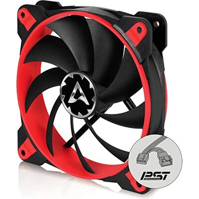 Arctic BioniX F120 120 mm Ventola da Gioco PWM PST, PWM Sharing Technology, Regolatore RPM in Sincrono, Ventilazione 200-1800 RPM, 0,5 Sone Rosso Arctic BioniX F120 120 mm Ventola da Gioco PWM PST, PWM Sharing Technology, Regolatore RPM in Sincrono, Ventilazione 200-1800 RPM, 0,5 Sone Rosso