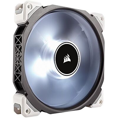 Corsair ML140 Pro Ventola a Levitazione Magnetica, Illuminazione LED Bianco, ML Pro 140 mm, Confezione Singola, Bianco/LED Corsair ML140 Pro Ventola a Levitazione Magnetica, Illuminazione LED Bianco, ML Pro 140 mm, Confezione Singola, Bianco/LED