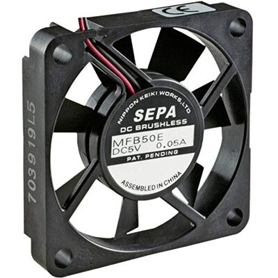 SEPA - MFB50E12A - 12 V DC - 14.3 m³/h - Ventola assiale SEPA - MFB50E12A - 12 V DC - 14.3 m³/h - Ventola assiale