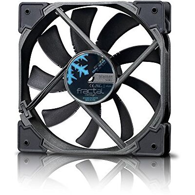Fractal Design Fractal Venturi HP-14 PWM Ventola per PC da 14 cm, 1500 rpm, 78.1 CFM, Nero Fractal Design Fractal Venturi HP-14 PWM Ventola per PC da 14 cm, 1500 rpm, 78.1 CFM, Nero