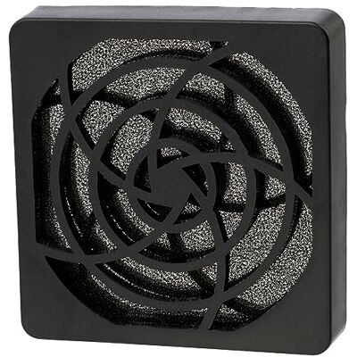 Aerzetix C15117 Griglia di Protezione per Ventola 80x80mm con Filtro Antipolvere per Case di Computer PC densità del Filtro 45 ppi in plastica Colore Nero Aerzetix C15117 Griglia di Protezione per Ventola 80x80mm con Filtro Antipolvere per Case di Computer PC densità del Filtro 45 ppi in plastica Colore Nero