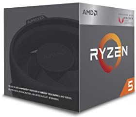 AMD Ryzen 5 2400G 3.6GHz 2MB L2 Box processor Processors ( Ryzen 5, 3.6 GHz, Socket AM4, PC, 14 nm, 2400G)