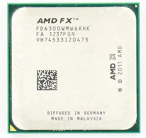 Generic CPU AMD FX-6300, Socket AM3+, 4 core, 6MB di cache, 3.3GHz, 32nm, 95W TDP