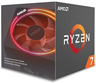 AMD YD270XBGAFBOX Processore per Desktop PC, Ryzen 7 2700X, 3.7GHz, Socket AM4, Argento