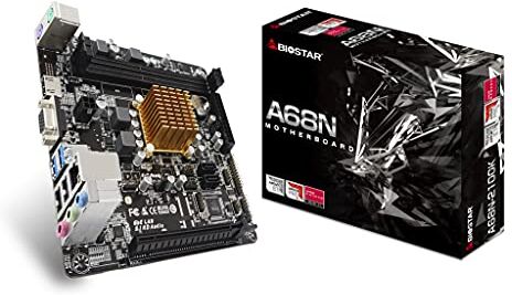 Biostar Placa Base A68N-2100K mITX CPU integrada