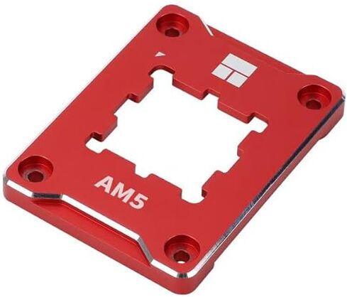 Thermalright CPU Contact Frame Fibbia Anti-Bending per AM5 Secure Frame Kit Rosso