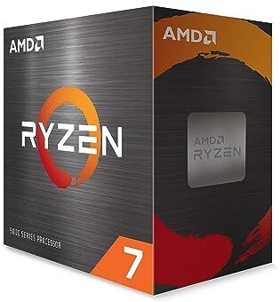 AMD Processore Ryzen 7 5800X, 8 Core/16 Thread, Boost di Frequenza fino a 4.7 GHz