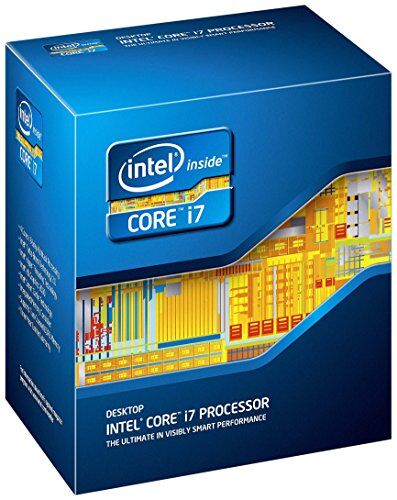 Intel Processore Core i7-2600 Quad-Core 3,4 GHz 8 MB di cache LGA 1155 BX80623I72600 (Ricondizionato) )