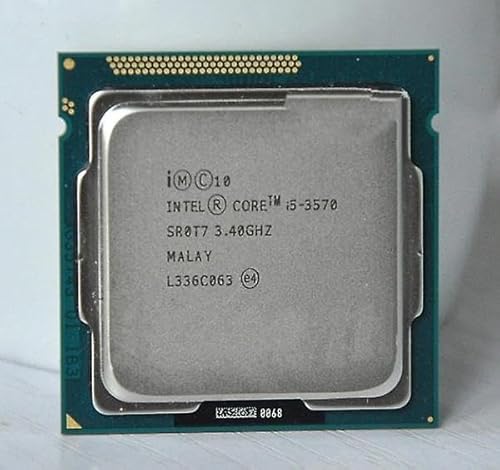 Generic CPU Intel i5-3570 ad alte prestazioni con velocità di clock 3,4 GHz 4 core
