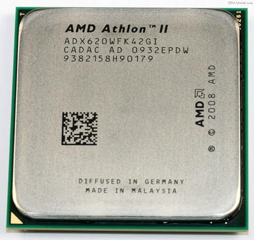 Generic AMD Athlon II X4 620 Quad-Core 2.6GHz Desktop CPU con 95W TDP e LGA 1155 Interfaccia