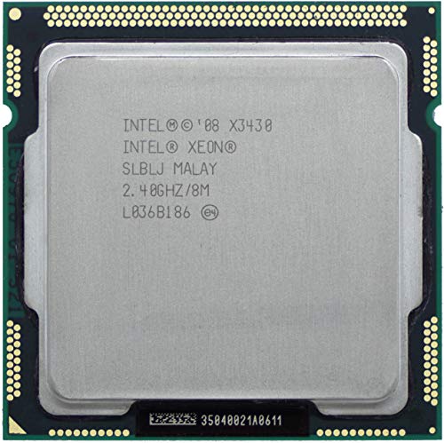 Intel SLBLJ  CPU XEON X3430 QC 2.4GHz/2.5GT 8MB (Ricondizionato)