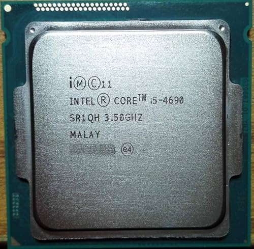 Generic CPU Intel i5-4690 ad alte prestazioni TDP 84W, interfaccia Intel LGA 1150, velocità di clock 3,2 GHz, cache L3 da 6 MB, 4 core, fabbricazione chip 22 nm