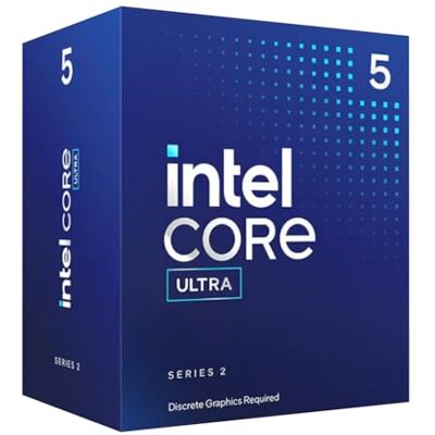 Intel ® Processore desktop Core™ Ultra 5 225F 10 core (6 P-core + 4 E-core) fino a 4,9 GHz Intel ® Processore desktop Core™ Ultra 5 225F 10 core (6 P-core + 4 E-core) fino a 4,9 GHz