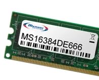 Memorysolution Memory Solution MS16384DE666, Komponente für: PC/Server, RAM-Speicher: 16 GB, Speicherlayout (Module x Größe): 1 x 16 GB, Produktfarbe: Schwarz, Gold, Grün (MS16384DE666) Marca
