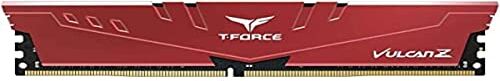 TEAMGROUP T-Force Vulcan Z 8GB DDR4-3200 PC4-25600U DIMM 288-Pin CL16-18-18, rosso