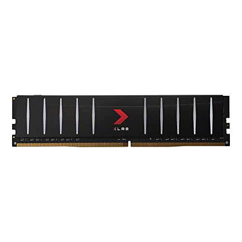 PNY XLR8 DDR4 3200MHz Memoria per PC desktop a basso profilo, 8 GB