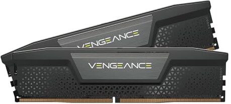 Corsair VENGEANCE DDR5 RAM 16GB (2x8GB) 5200MHz CL40 Intel XMP Compatibile iCUE Memoria per Computer Nero (CMK16GX5M2B5200C40)