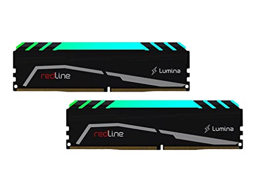 Mushkin Memoria 16 GB DDR4-3200 Kit, 2 X 8GB MLA4C320GJJM8GX2, Redline Lumina RGB