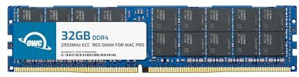 OWC 32GB  Kit per l'espansione della memoria PC23400 DDR4 ECC-R 2933MHz RDIMM per Mac Pro 2019